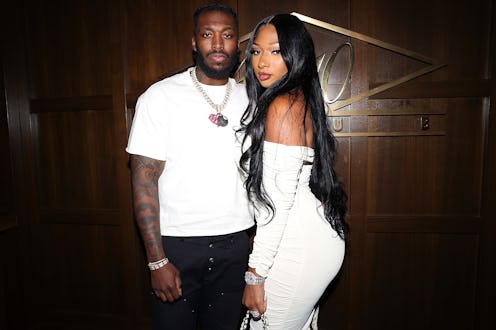Megan Thee Stallion and her boyfriend, rapper Pardison Fontaine.
