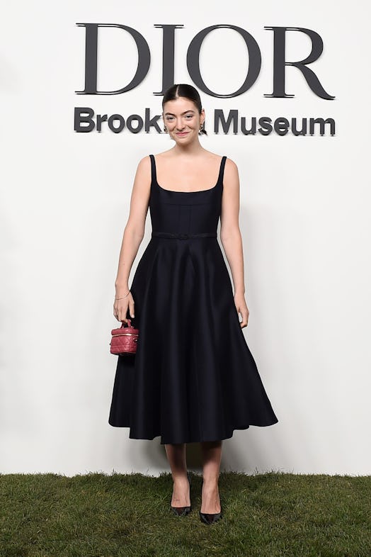 Lorde attends the Christian Dior Designer of Dreams Exhibition cocktail opening at the Brooklyn Muse...