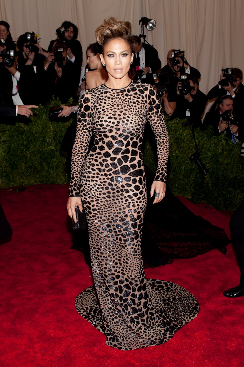 Jennifer Lopez’s Met Gala looks are legendary, from her lace dress in 2004 to her naked dress in 201…