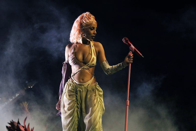 Doja Cat performs at the Made In America Festival on Sept. 5, 2021.