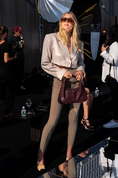 Elsa Hosk attends the DUNDAS x REVOLVE NYFW Runway Show at Casa Cipriani in New York City in Septemb...