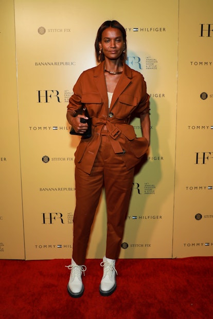 Liya Kebede assiste à la Fashion Row de Harlem à la Fashion Week de New York : les défilés à New York en septembre...
