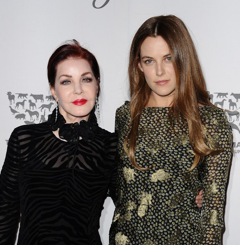Actress Riley Keough's grandfather is Elvis Presley. 
