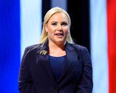 WASHINGTON, DC, UNITED STATES - 2019/03/26: Meghan McCain, TV Host and Author, seen speaking during ...