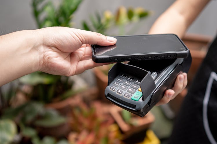 The plant shop accepts credit card payments.