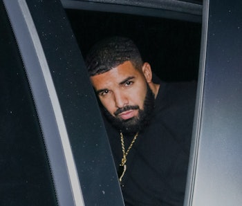 LOS ANGELES, CA - SEPTEMBER 21: Drake is seen on September 21, 2019 in Los Angeles, California.  (Ph...
