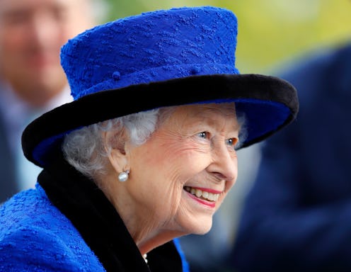 Queen Elizabeth II smiling