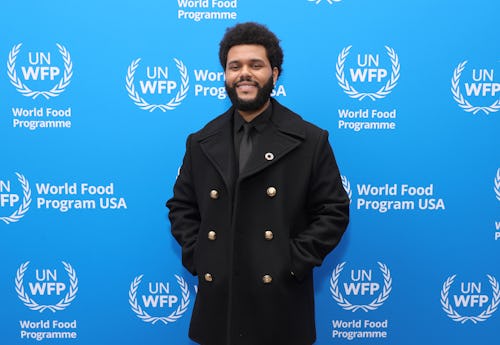 WEST HOLLYWOOD, CALIFORNIA - OCTOBER 07: The Weeknd attends the U.N. World Food Programme as it welc...