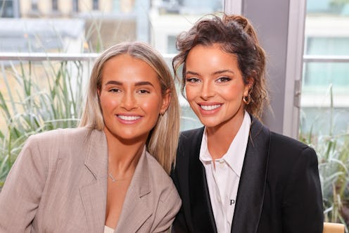 LONDON, ENGLAND - DECEMBER 08: Molly-Mae Hague and Maura Higgins attend the Maura Higgins Ann Summer...