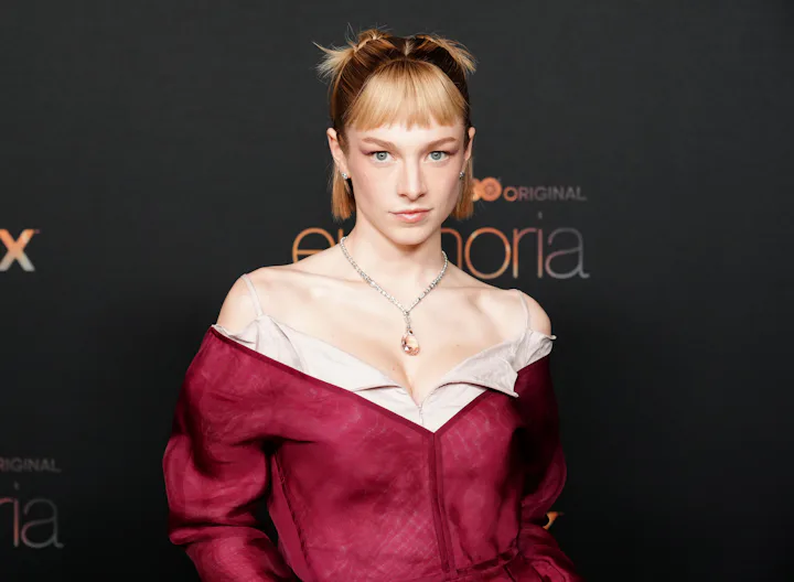 LOS ANGELES, CALIFORNIA - JANUARY 05: Hunter Schafer attends HBO's "Euphoria" Season 2 Photo Call at...