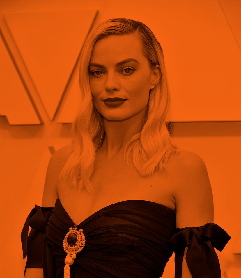 HOLLYWOOD, CALIFORNIA - FEBRUARY 09: Margot Robbie attends the 92nd Annual Academy Awards at Hollywo...