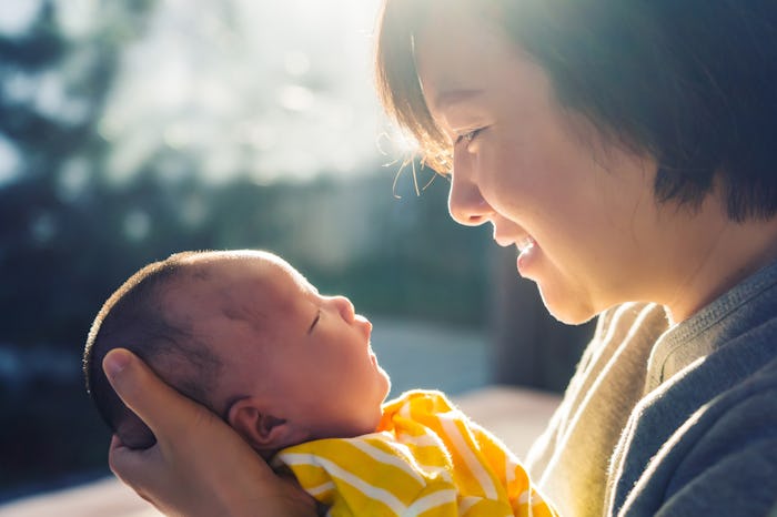 mother with her baby