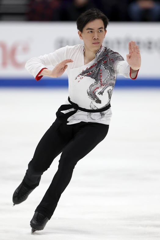 The 2022 U.S. figure skating team includes Vincent Zhou. Photo via Getty Images