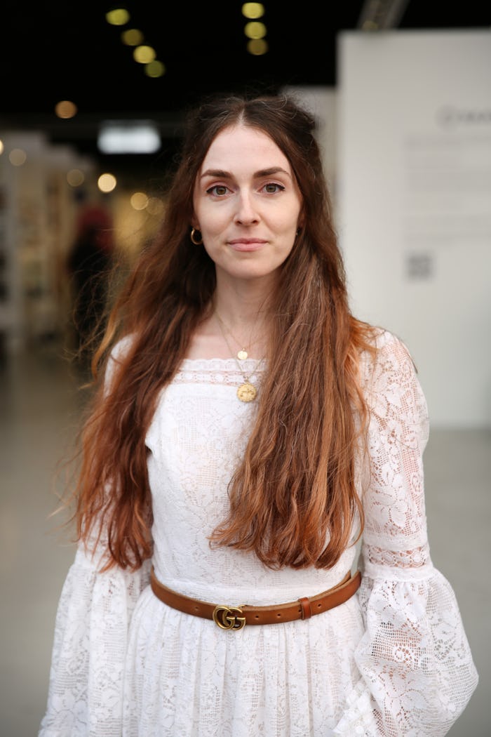 SANTA MONICA, CALIFORNIA - SEPTEMBER 23: Artist Anna Marie Tendler photographed during The Other Art...