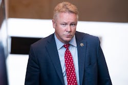 UNITED STATES - AUGUST 24: Rep. Warren Davidson, R-Ohio, is seen in the Capitol Visitor Center after...