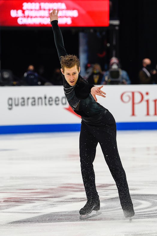 At the 2022 Winter Olympics, the U.S. figure skating team will include Jason Brown. Photo via Getty ...