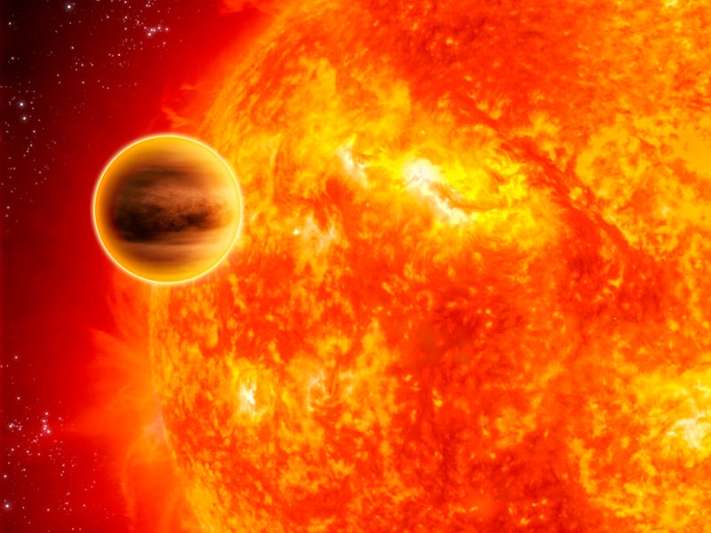 Scientists have reported the first conclusive discovery of water vapor in the atmosphere of an exopl...