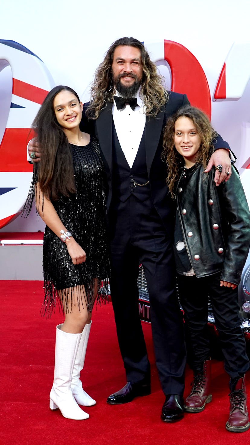 Jason Momoa is a proud dad.