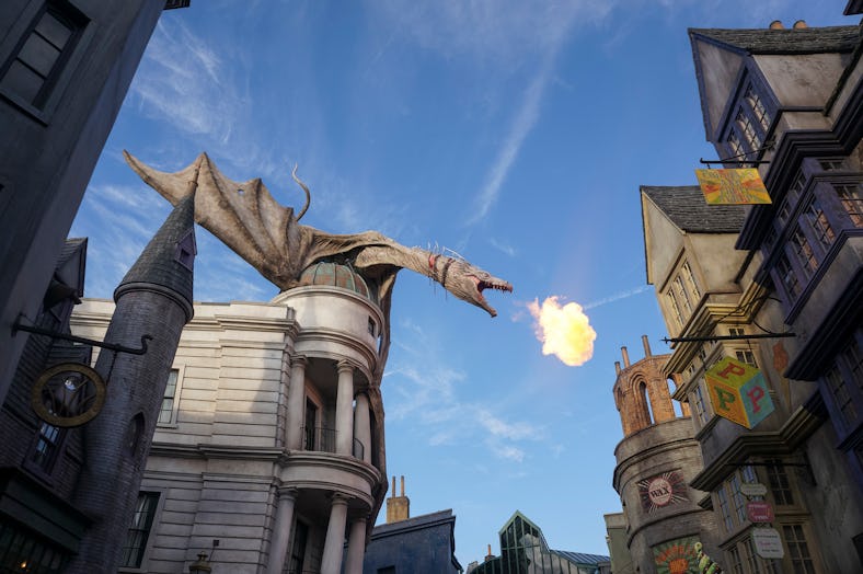 The Wizarding World of Harry Potter attractions ranked include the Gringotts bank ride. 