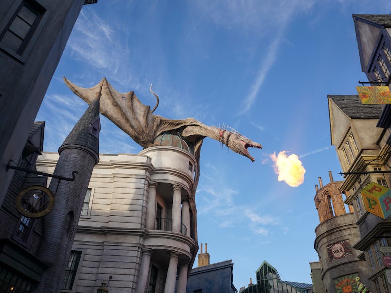 The Wizarding World of Harry Potter attractions ranked include the Gringotts bank ride. 