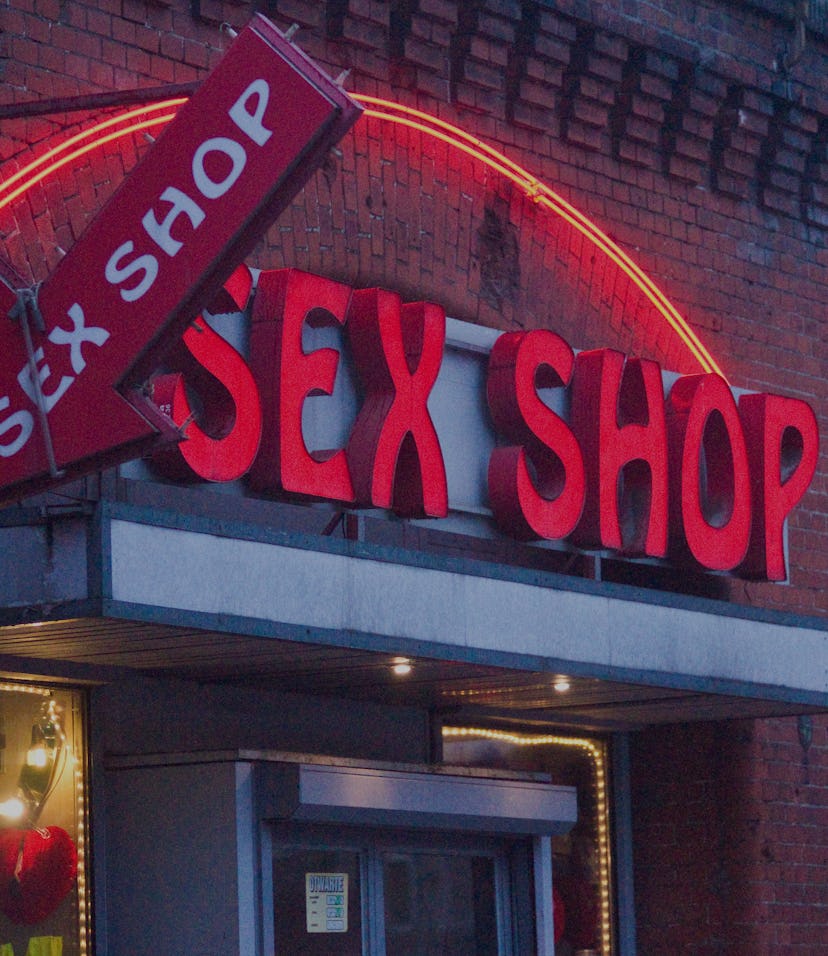 Europe, Poland, Polish, Wroklaw: View Of Sex Shop Selling Sexual Products