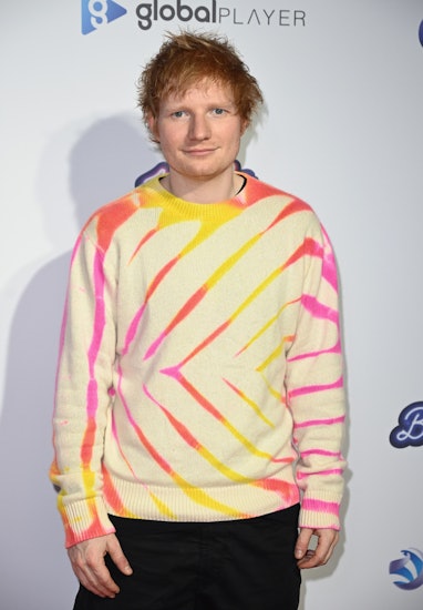 LONDON, ENGLAND - DECEMBER 12: Ed Sheeran attends day 2 of the Capital Jingle Bell Ball at The O2 Ar...