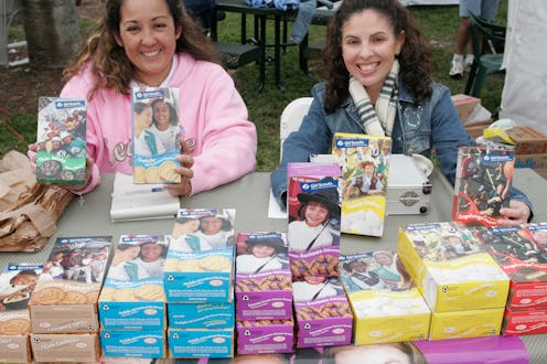 Miami-Dade College, Chinese New Year Festival, Selling Girl Scout Cookies. (Photo by: Jeffrey Greenb...