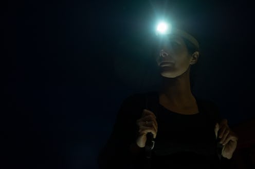 Night images, ambient light, some noise.