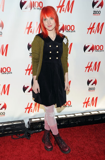 NEW YORK, NY - DECEMBER 10:  Hayley Williams of Paramore attends Z100's Jingle Ball 2010 at Madison ...