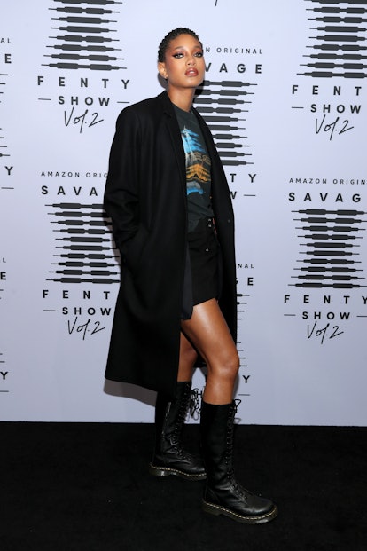 LOS ANGELES, CALIFORNIA - OCTOBER 02: In this image released on October 2, Willow Smith attends Riha...