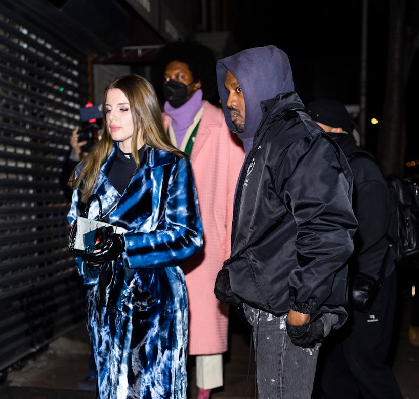 Julia Fox got a full wardrobe overhaul from Kanye West.