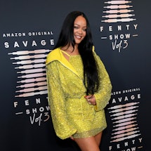 Rihanna attends Rihanna's Savage X Fenty Show Vol. 3 presented by Amazon Prime Video 