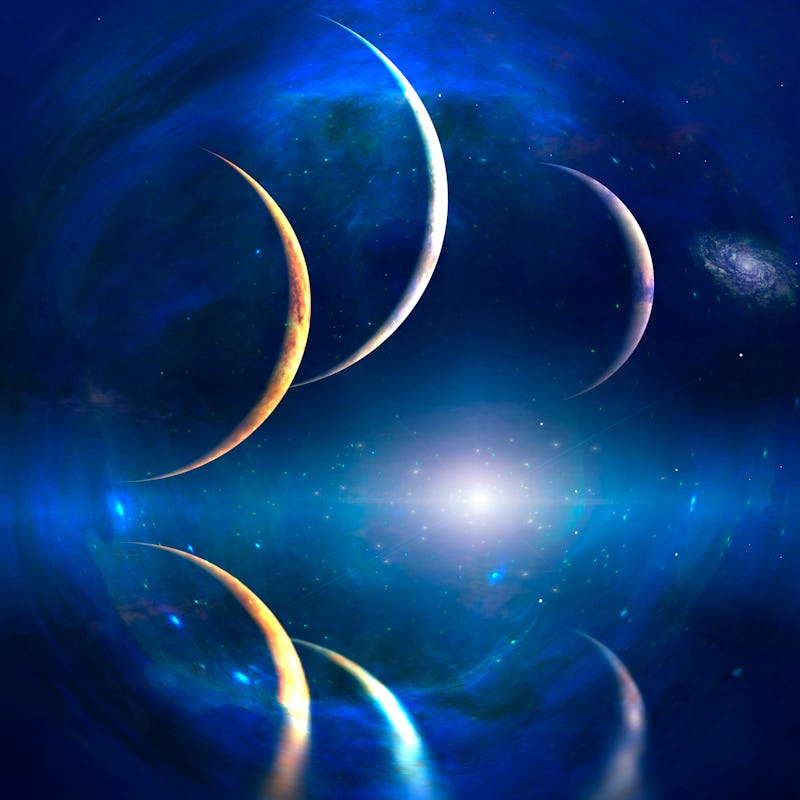 Space landscape.