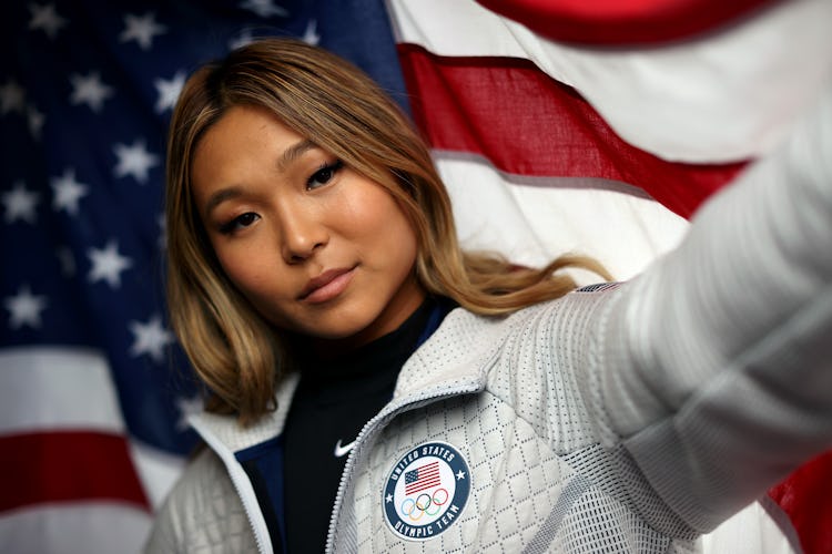 IRVINE, CALIFORNIA - SEPTEMBER 12: Chloe Kim of Team United States poses for a portrait during the T...