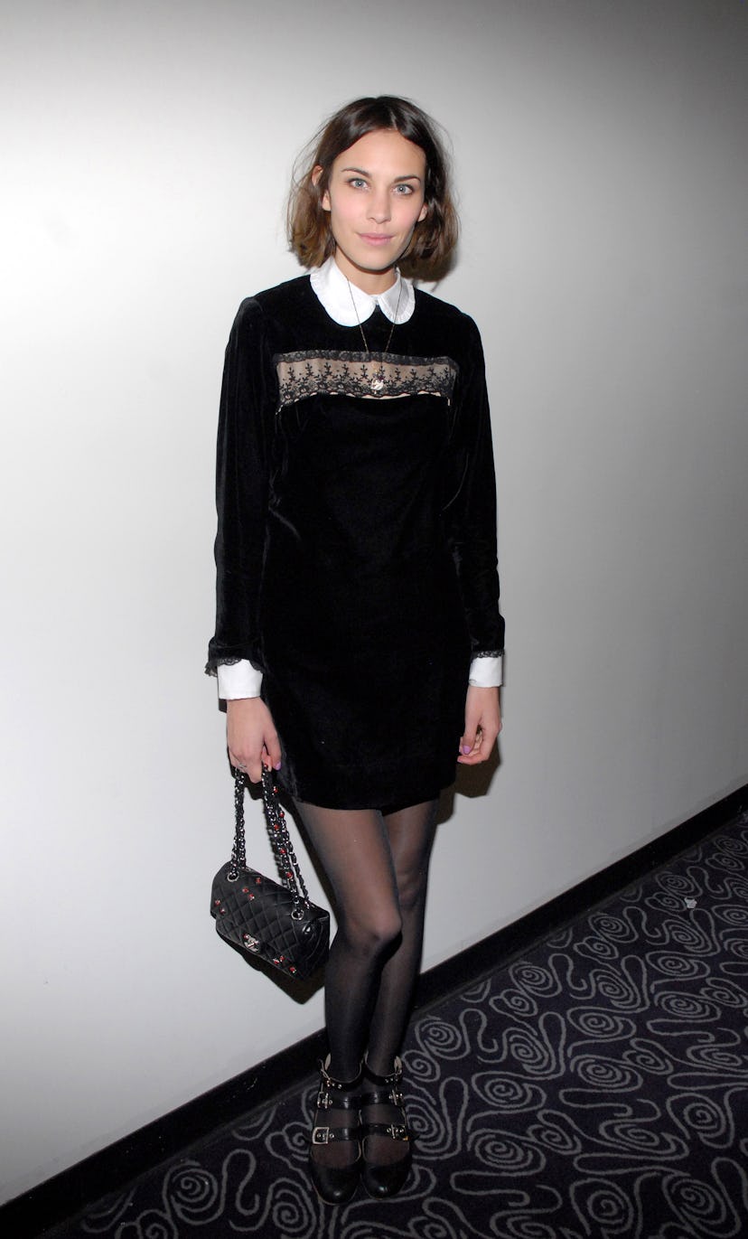 Alexa Chung attends the New York screening "Ceremony" at the Angelika Film Center on April 5, 2011 i...