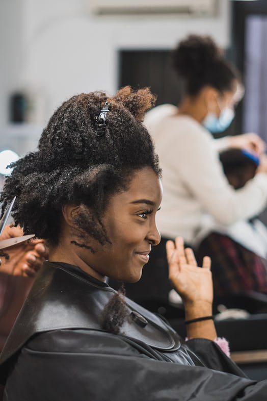 Here are ways to avoid fairy knots in 4C hair and other types of curls that tend to get single-stran…