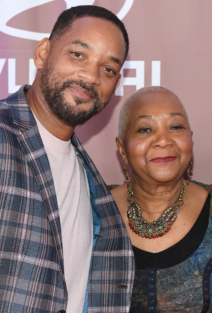 ATLANTA, GEORGIA - JANUARY 18: Will Smith and his mother, Caroline Bright attend the 2020 Salute to...