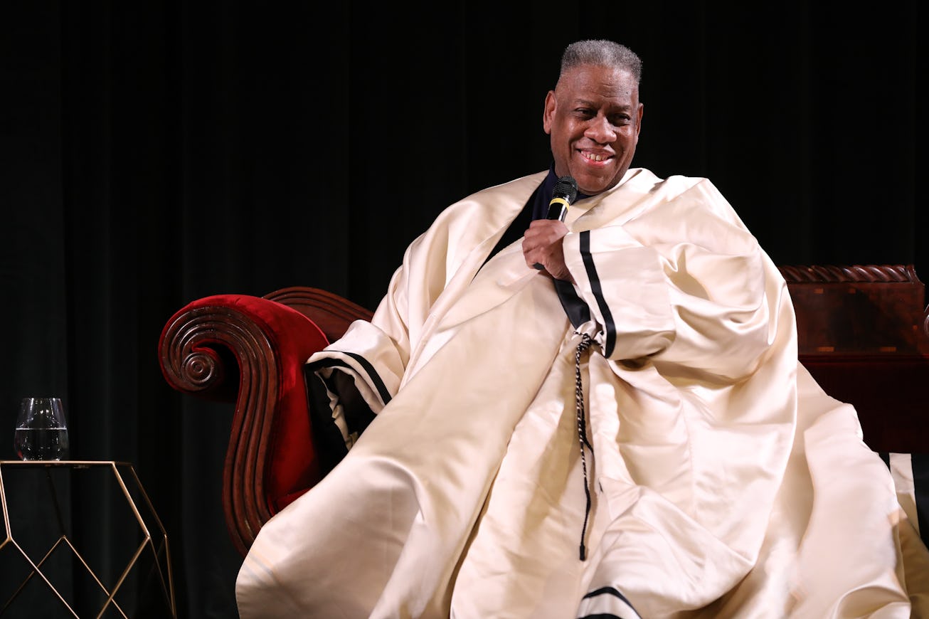 SAVANNAH, GA - NOVEMBER 02: Andre Leon Talley speaks during 'The Gospel According to Andr' Q&A dur...
