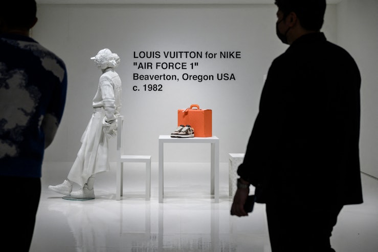 Nike Air Force 1 X Louis Vuitton; Sotheby's Is Auctioning 200