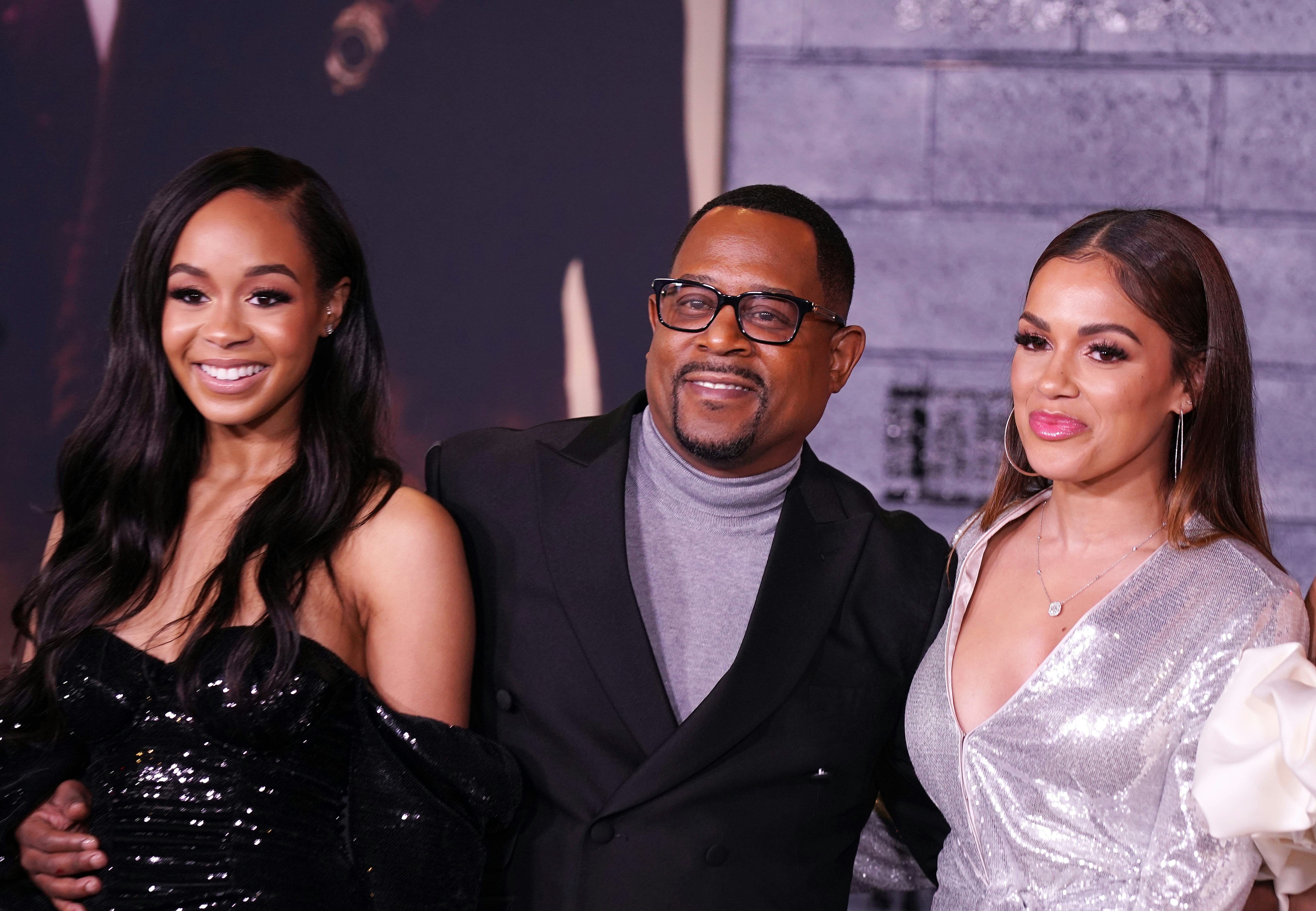 Jasmine Page Lawrence, Martin Lawrence and Roberta Moradfar attend the World Premiere of &ldquo;Bad Boys f&hellip;