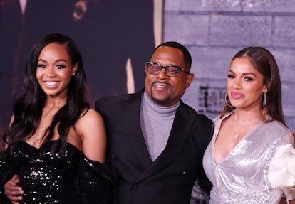 Jasmine Page Lawrence, Martin Lawrence and Roberta Moradfar attend the World Premiere of "Bad Boys f...