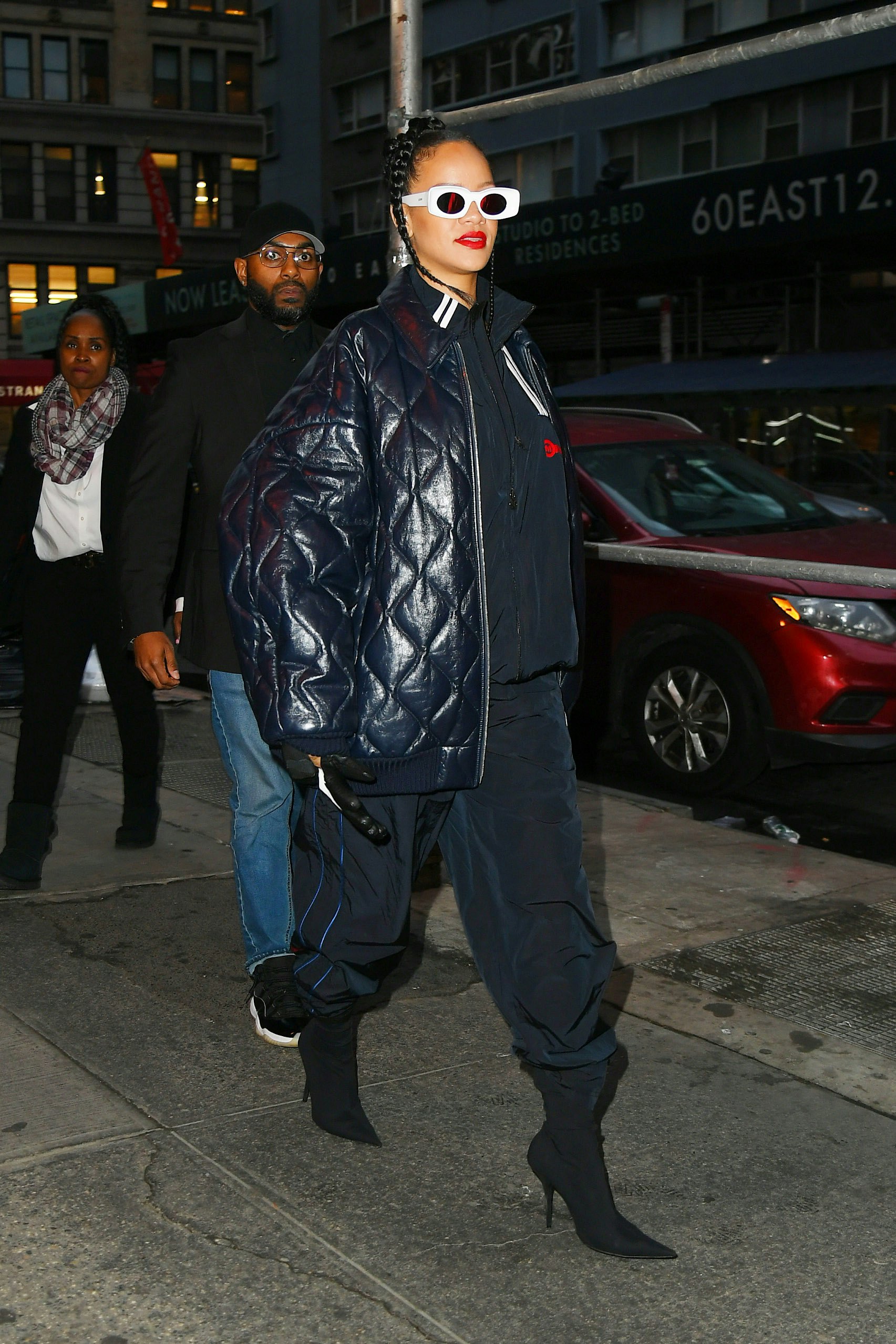 Rihanna's Bomber Jacket Is Her Favorite Winter Outerwear