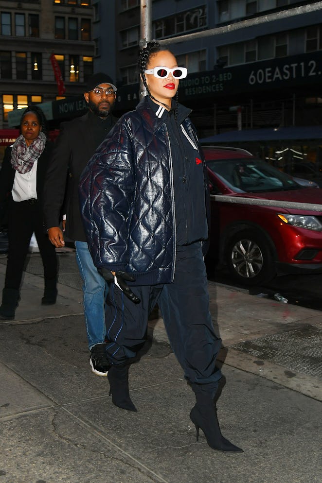 NEW YORK CITY, NY - DECEMBER 02: Rihanna is seen on December 02, 2021 in New York City, New York. (P...