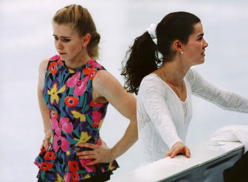 Tonya Harding and Nancy Kerrigan in 1994.