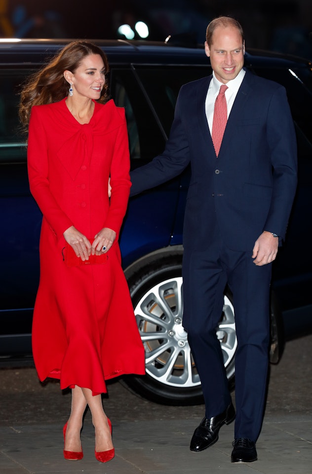 Prince William joins Kate Middleton.