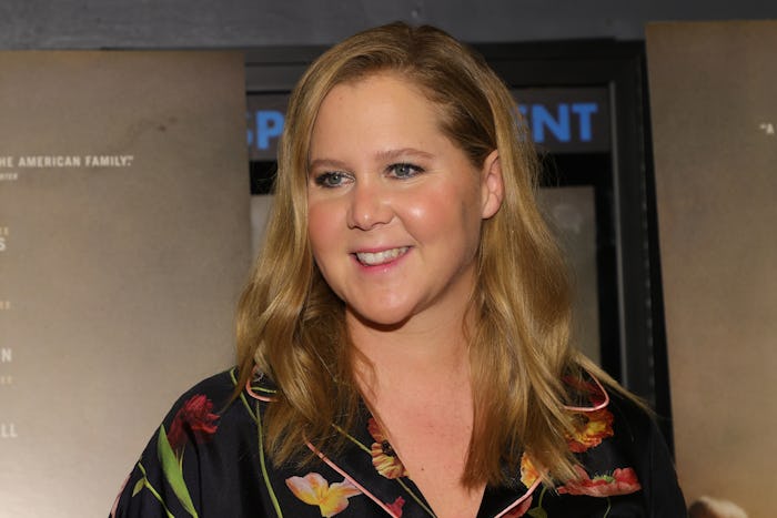 NEW YORK, NEW YORK - NOVEMBER 18: Amy Schumer attends as A24 and the Cinema Society host a screening...