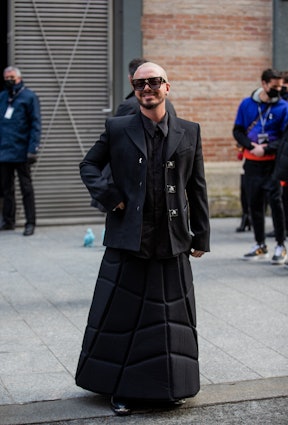 Louis Vuitton 22 new 2054 warm down jacket Paris fashion week catwalk style