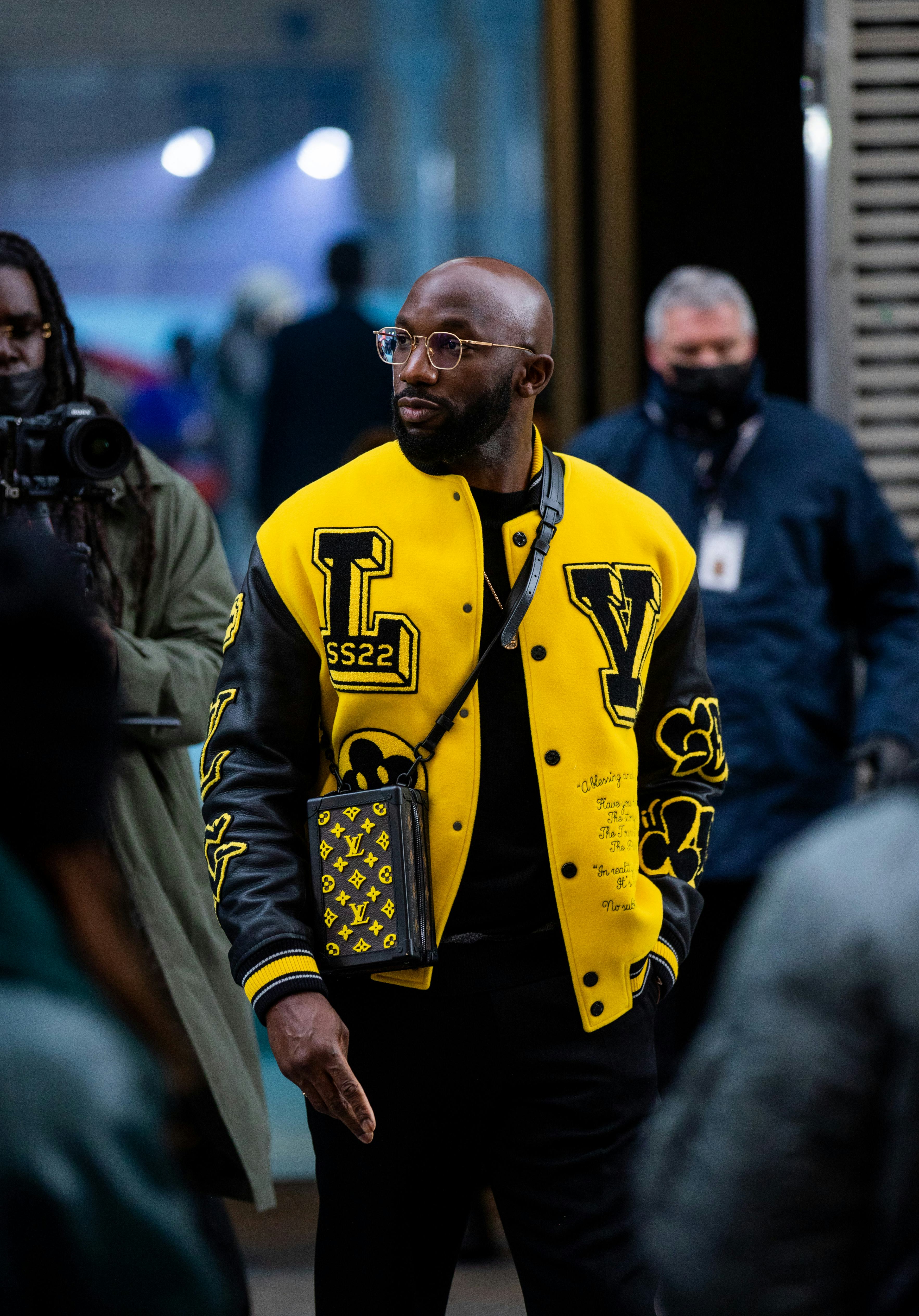 louis vuitton yellow jacket