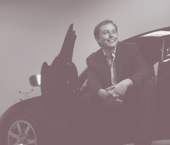 SAN CARLOS, CALIFORNIA - NOVEMBER 28: Elon Musk, the Chairman of the Board of Tesla Motors, a high p...