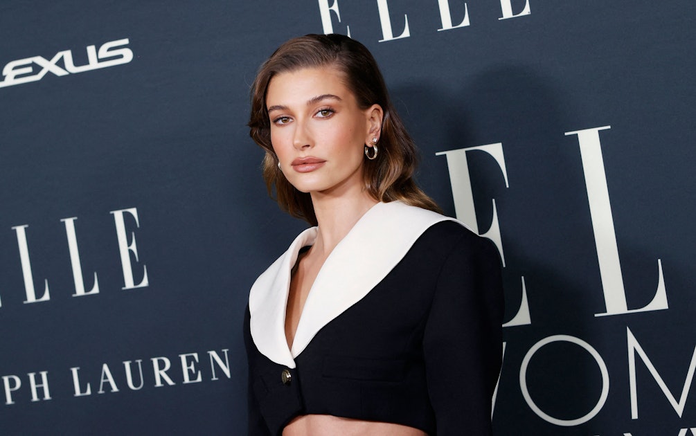 Hailey Bieber Shoots For Miu Miu's New Collection and Her Stunning Clicks  Are All Over the Internet